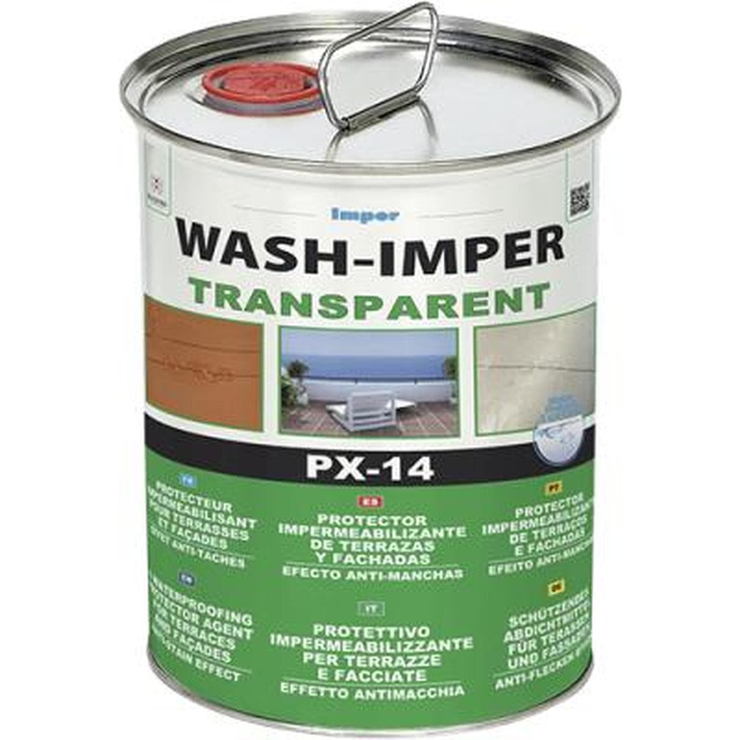 PX-14 Wash-Imper Trasparente a base di solvente